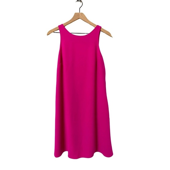 Lauren by Ralph Lauren black label Women's Crepe A-Line Dress (6 ) ( Atlas Pink) - Picture 3 of 6